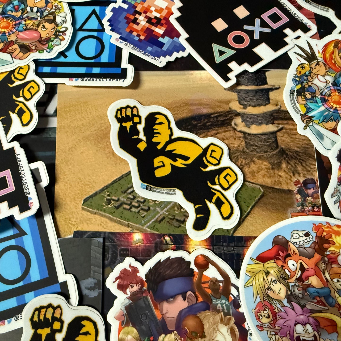 32 Bit Edge Die Cut Sticker