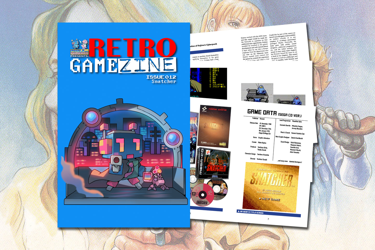 Retro Game Zine - Snatcher