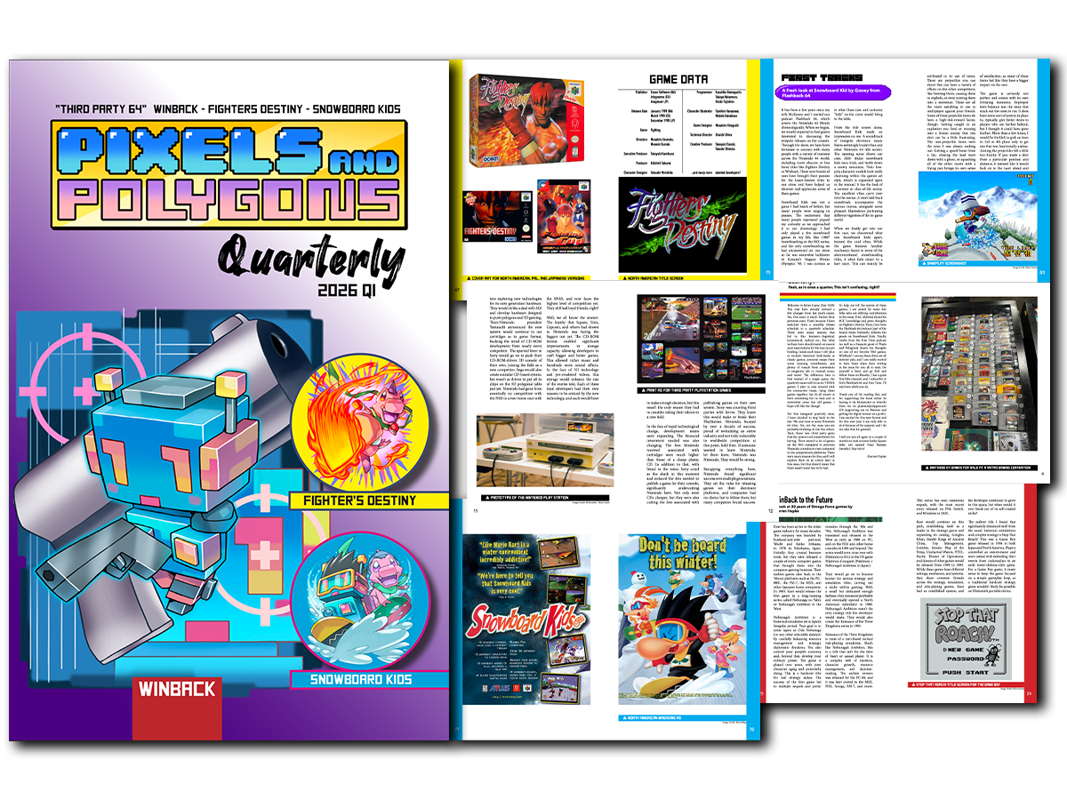 Pixels and Polygons Quarterly 2026 Q1