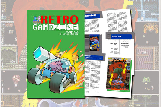 Retro Game Zine - Blaster Master