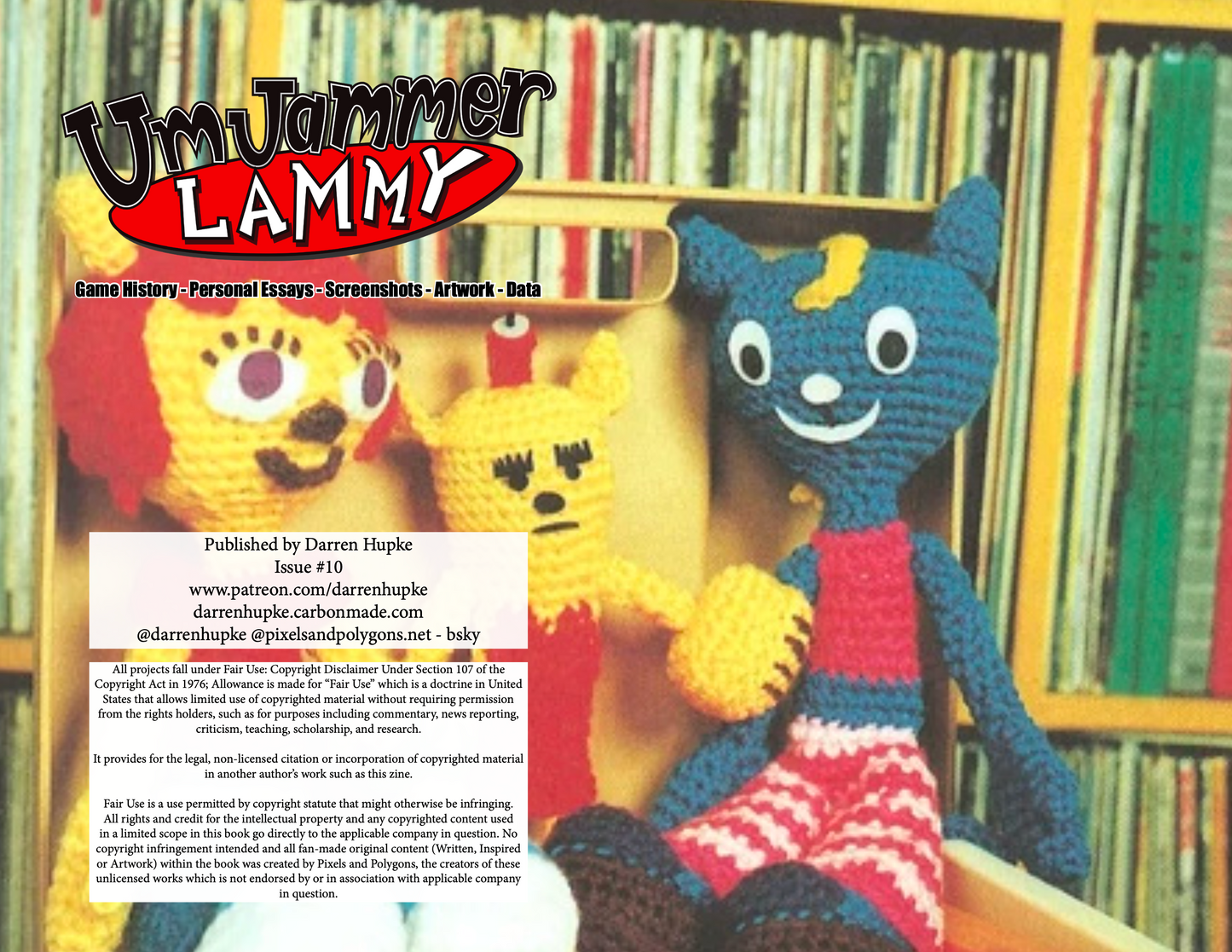 Retro Game Zine - Um Jammer Lammy